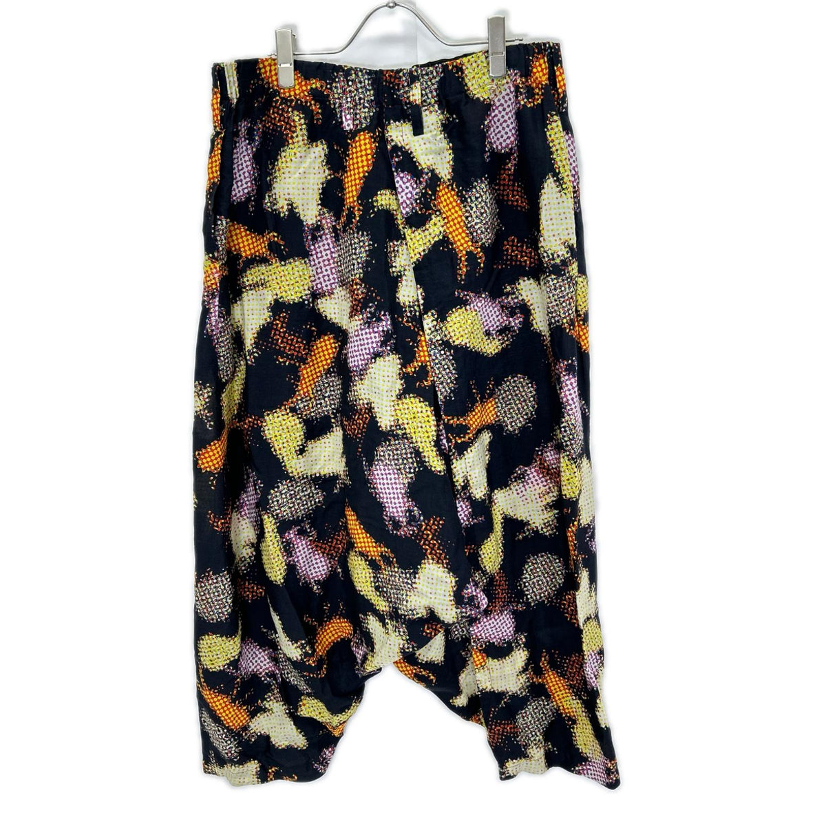 ISSEY MIYAKE MEN イッセイミヤケメン 13SS ME31FF126 ドット グラフィックパターン マルチカラー サルエルパンツ ボトムス