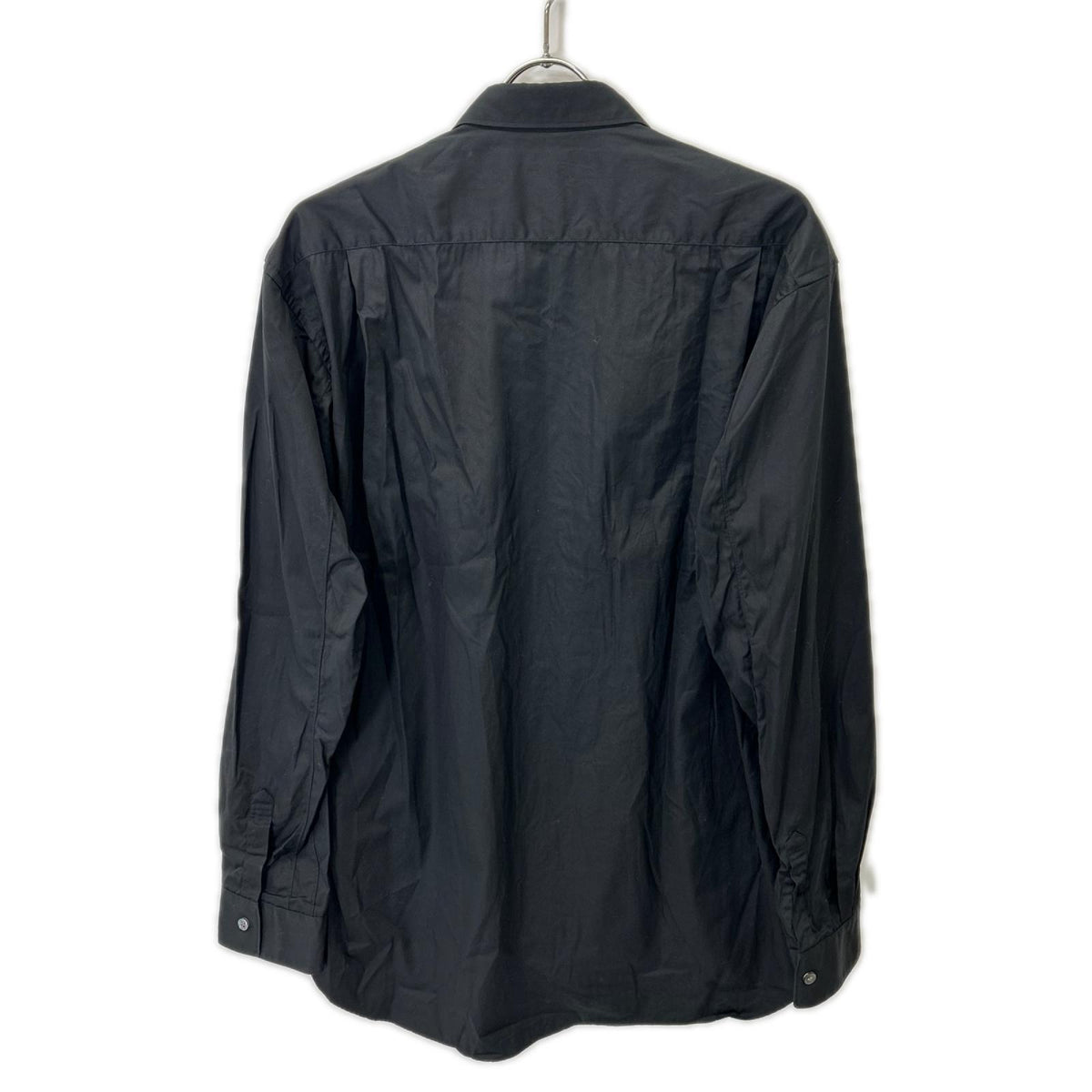 COMMEdesGARCONS SHIRT コムデギャルソンシャツ 21年製 FG-B041 ブラック×ホワイト コットン 長袖シャツ トップス