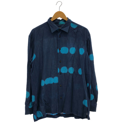 ISSEY MIYAKE MEN イッセイミヤケメン ME51FJ045 コットン プリーツ しわ加工 毛染め シャツ トップス