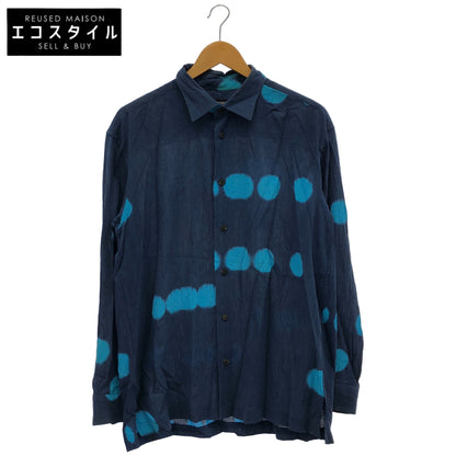 ISSEY MIYAKE MEN イッセイミヤケメン ME51FJ045 コットン プリーツ しわ加工 毛染め シャツ トップス