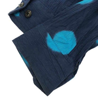 ISSEY MIYAKE MEN イッセイミヤケメン ME51FJ045 コットン プリーツ しわ加工 毛染め シャツ トップス