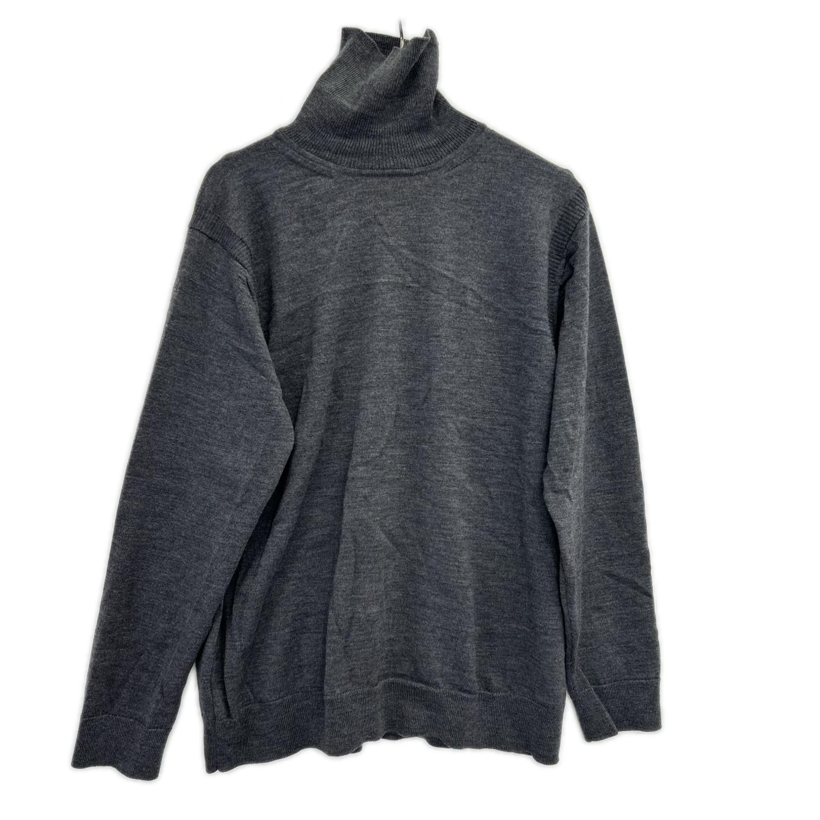 ISSEY MIYAKE MEN イッセイミヤケメン ME53KN222 グレー タートルネック セーター トップス