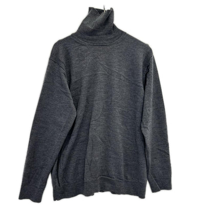 ISSEY MIYAKE MEN イッセイミヤケメン ME53KN222 グレー タートルネック セーター トップス