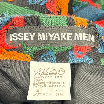 ISSEY MIYAKE MEN イッセイミヤケメン 16AW ME63FF228 マルチカラー ジャガード スラックス パンツ ボトムス