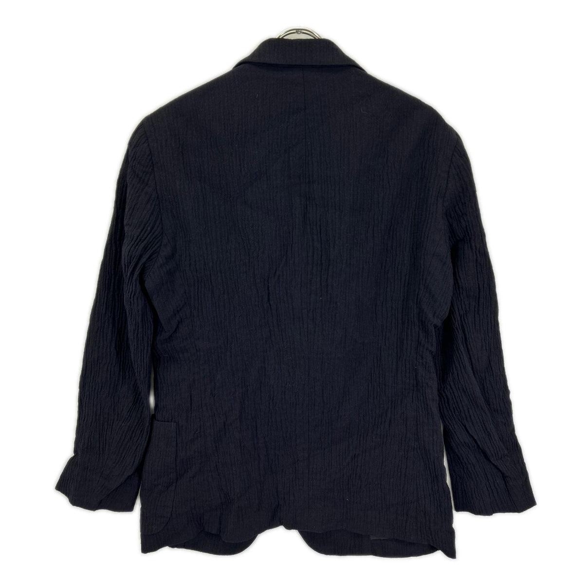 ISSEY MIYAKE MEN イッセイミヤケメン ME21FD024 ネイビー しわ加工 3B テーラードジャケット ジャケット