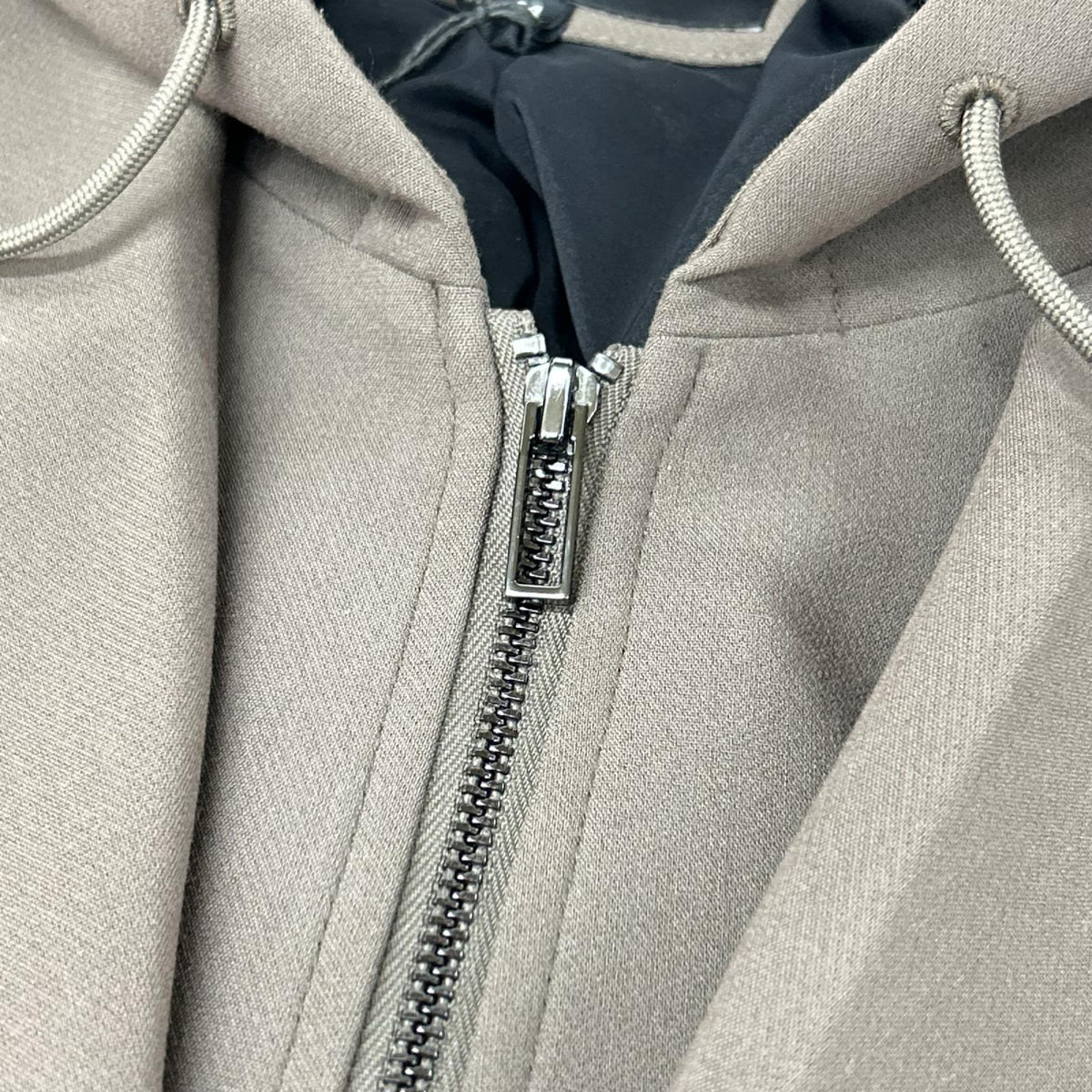 EMPORIOARMANI エンポリオアルマーニ ブラウン 6R1G73 フーデッド付き レイヤード テーラードジャケット ジャケット