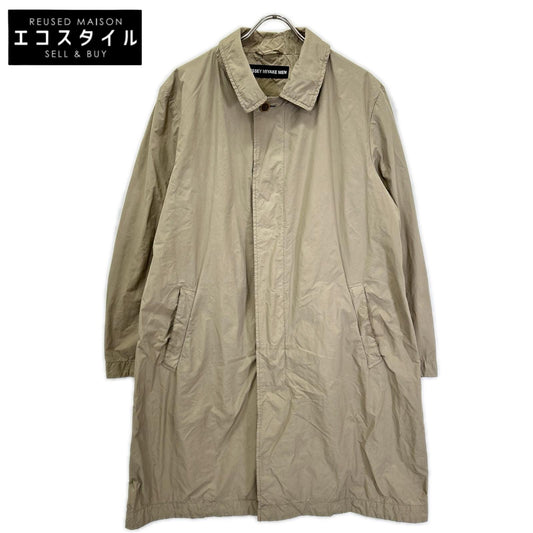 ISSEY MIYAKE MEN イッセイミヤケメン 12SS ベージュ ME21FA143 ナイロン ステンカラーコート コート