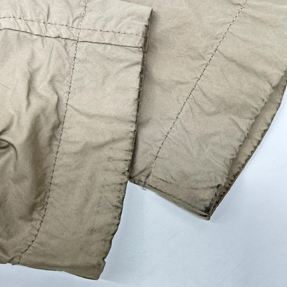 ISSEY MIYAKE MEN イッセイミヤケメン 12SS ベージュ ME21FA143 ナイロン ステンカラーコート コート