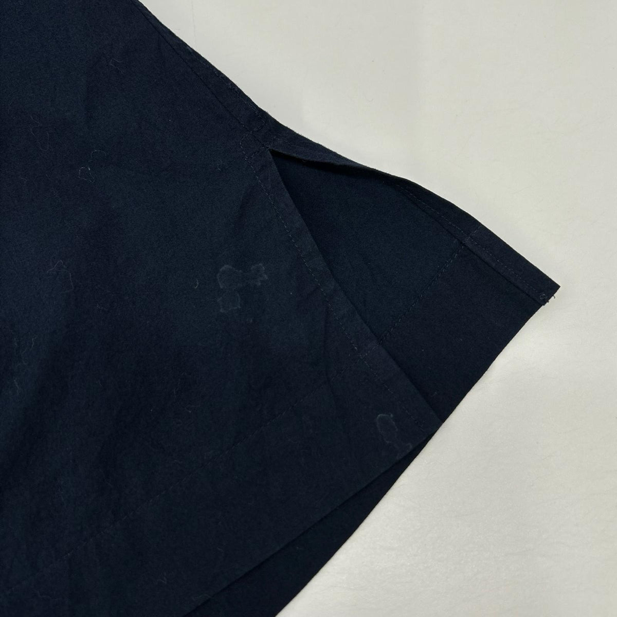 ISSEY MIYAKE MEN イッセイミヤケメン ME61FJ119 ネイビー×ピンク コットン 長袖シャツ トップス