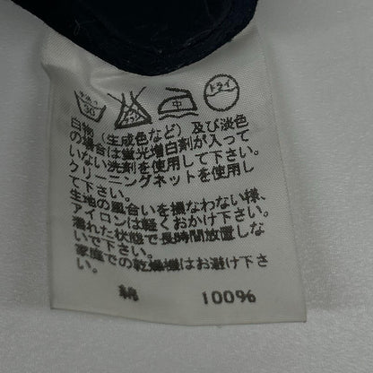 ISSEY MIYAKE MEN イッセイミヤケメン ME61FJ119 ネイビー×ピンク コットン 長袖シャツ トップス