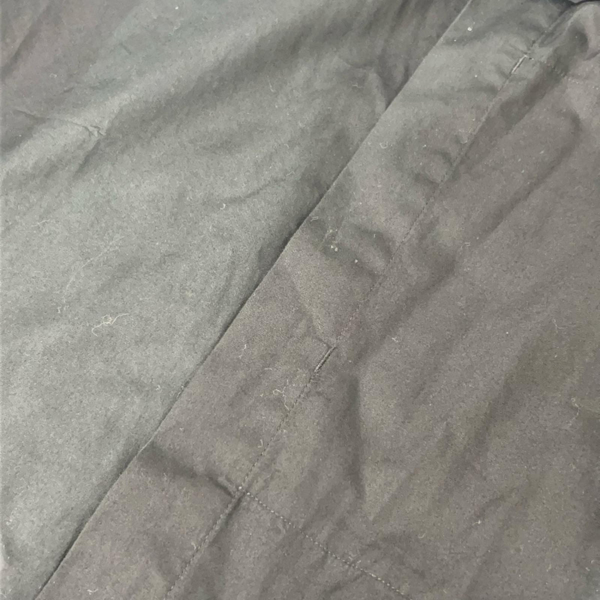 ISSEY MIYAKE MEN イッセイミヤケメン ME23FJ16 ブラック ノーカラー コットン 長袖シャツ トップス