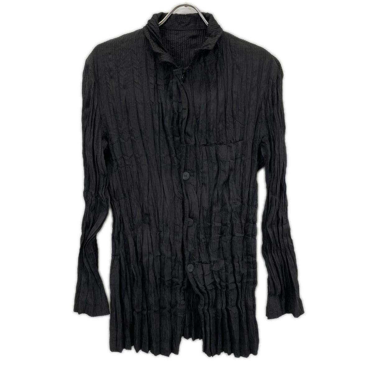 ISSEY MIYAKE MEN イッセイミヤケメン 13AW ME33FD252 ブラック プリーツ ジャケット ジャケット