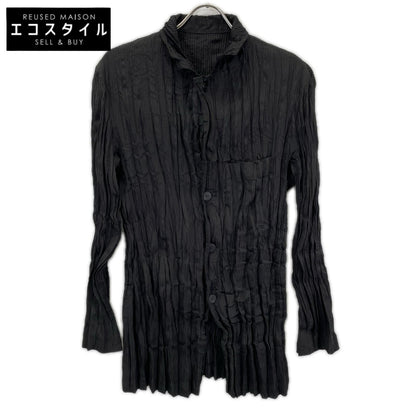 ISSEY MIYAKE MEN イッセイミヤケメン 13AW ME33FD252 ブラック プリーツ ジャケット ジャケット