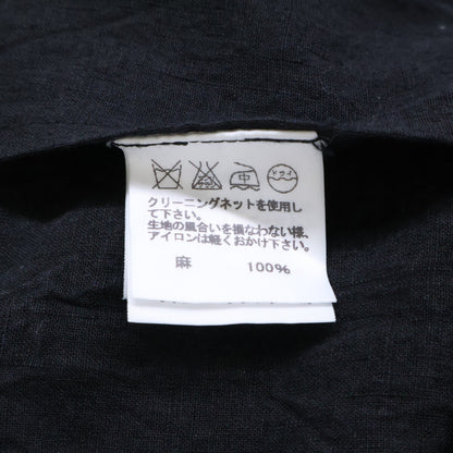 ISSEY MIYAKE MEN イッセイミヤケメン 12AW ME21FU080 ブラック リネン シワ加工 テーラードジャケット ジャケット