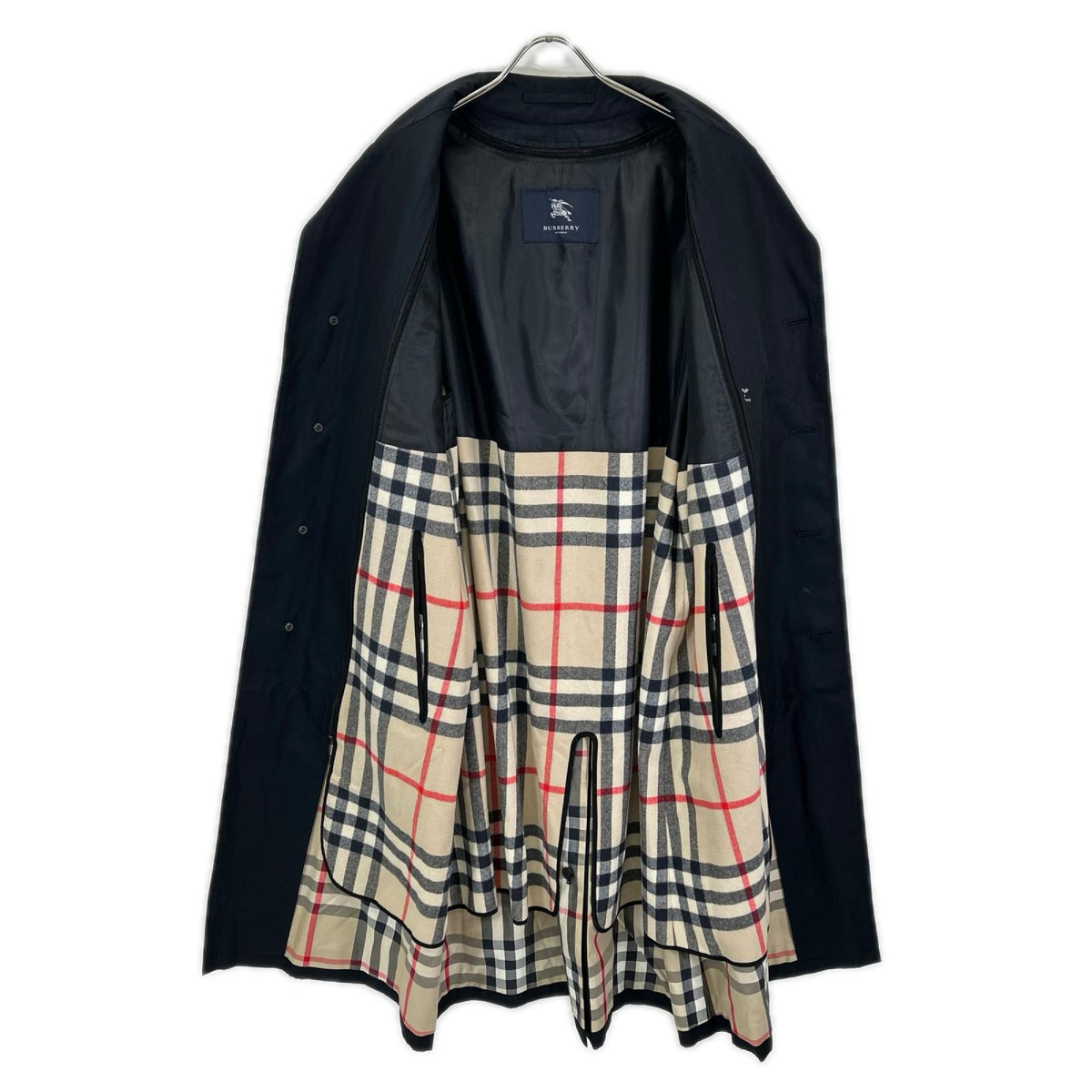 Burberry LONDON バーバリーロンドン BBB80-378-28-96-180-7 ライナー付き ノバチェック ステンカラーコート コート