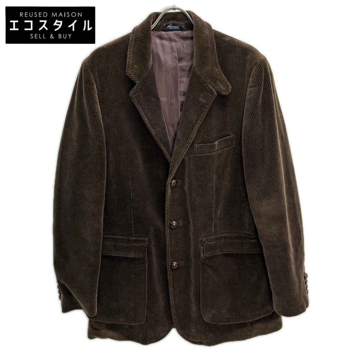 POLObyRalphLauren ポロラルフローレン ブラウン コーデュロイ テーラードジャケット ジャケット