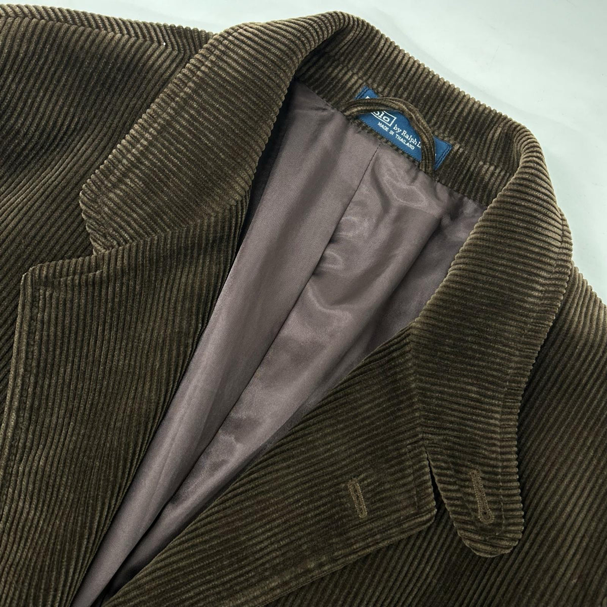 POLObyRalphLauren ポロラルフローレン ブラウン コーデュロイ テーラードジャケット ジャケット