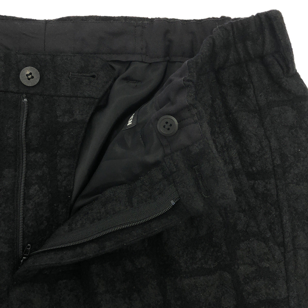 ISSEY MIYAKE MEN イッセイミヤケメン ME63FF161 ウール 縮絨 イージーパンツ ボトムス
