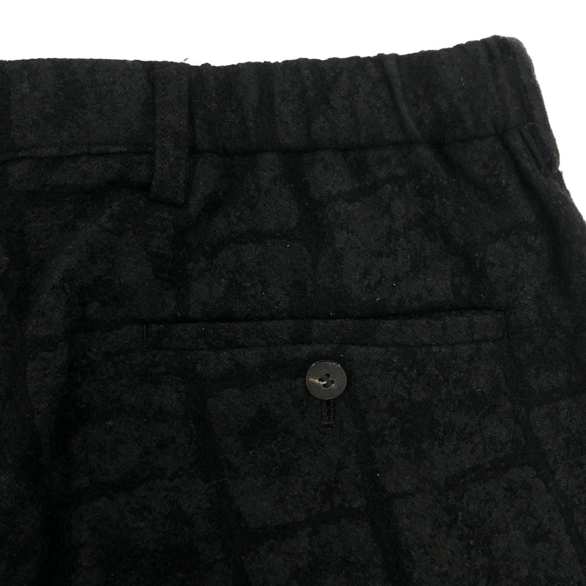 ISSEY MIYAKE MEN イッセイミヤケメン ME63FF161 ウール 縮絨 イージーパンツ ボトムス