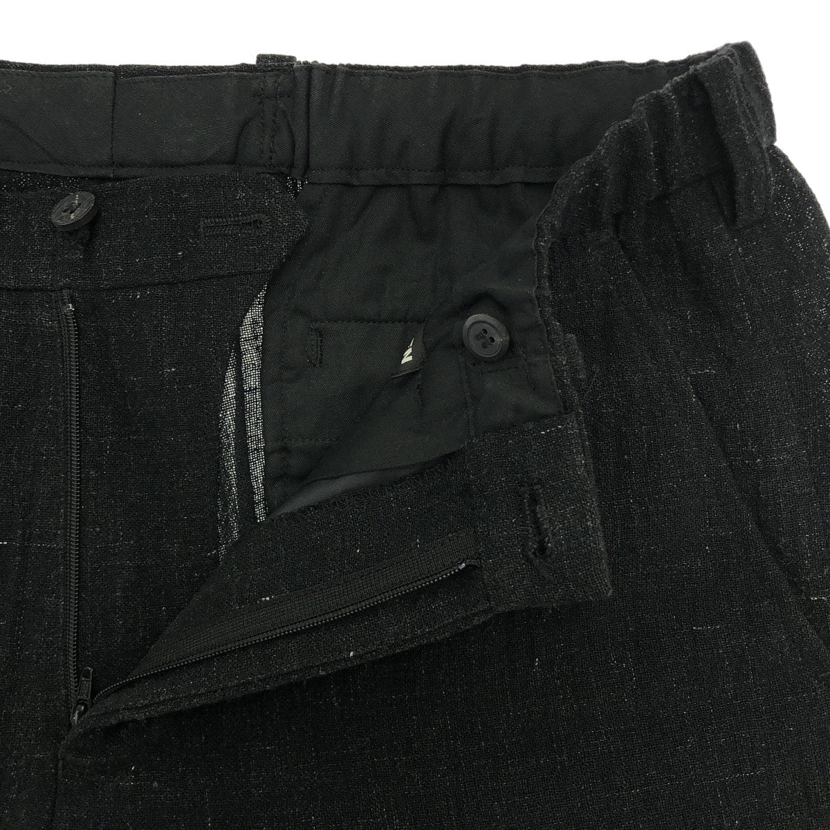 ISSEY MIYAKE MEN イッセイミヤケメン ME61FF115 ブラック ストレートホパンツ ボトムス