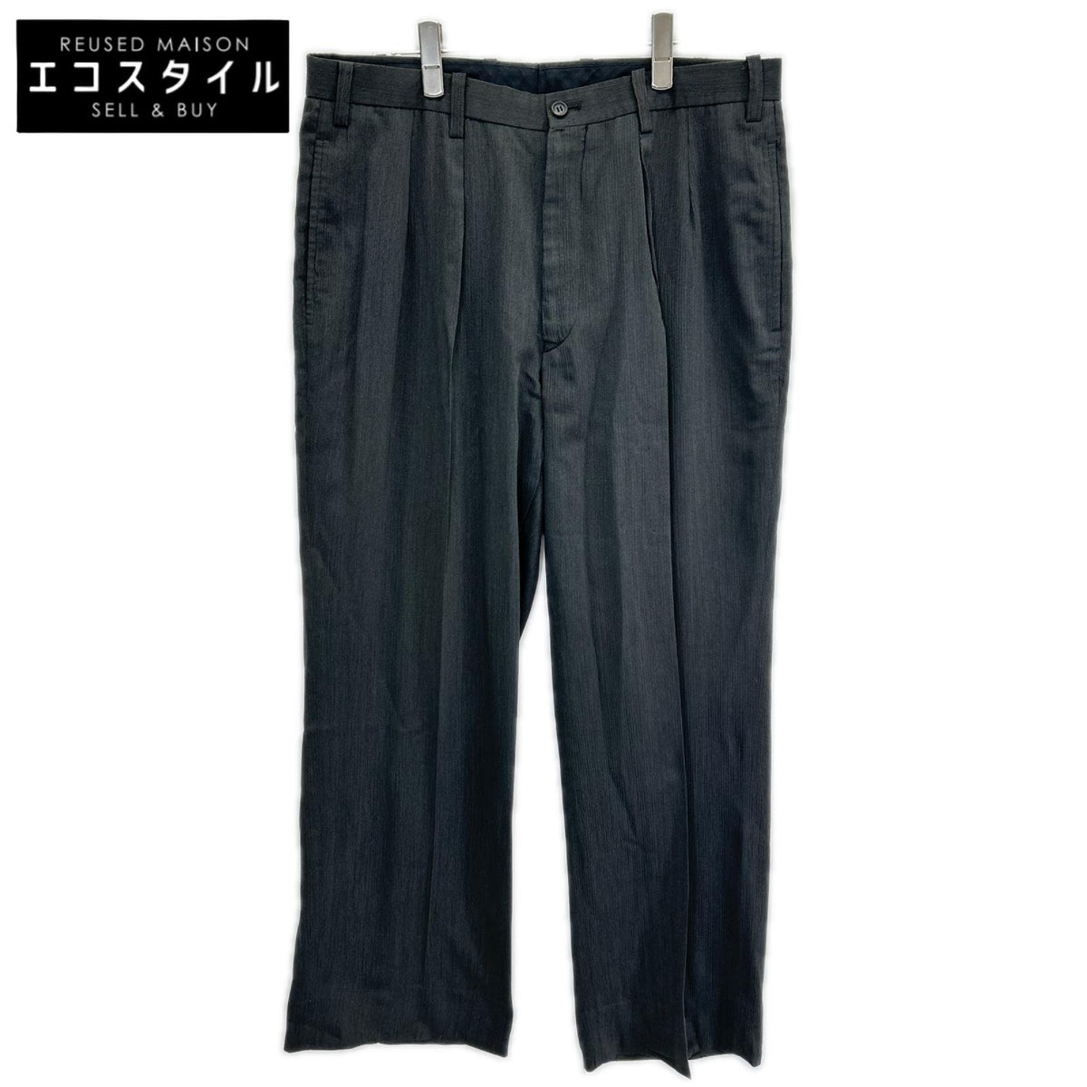 ISSEY MIYAKE MEN イッセイミヤケメン ME21FF069 グレー シワ加工 ボトムス ボトムス