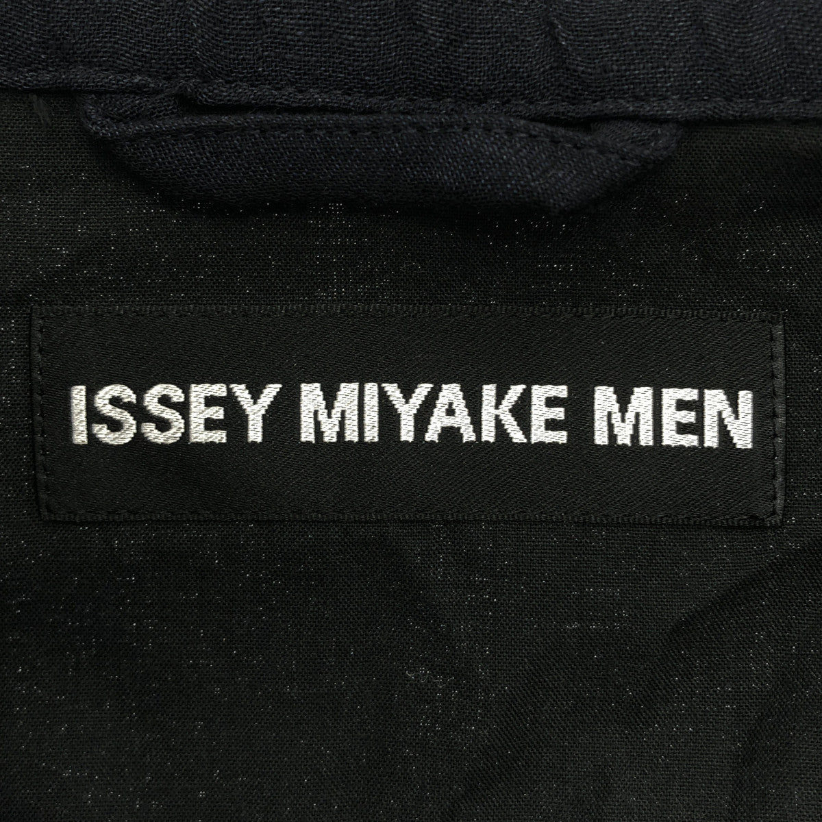 ISSEY MIYAKE MEN イッセイミヤケメン ME21FC071 ネイビー しわ加工 テーラードジャケット トップス