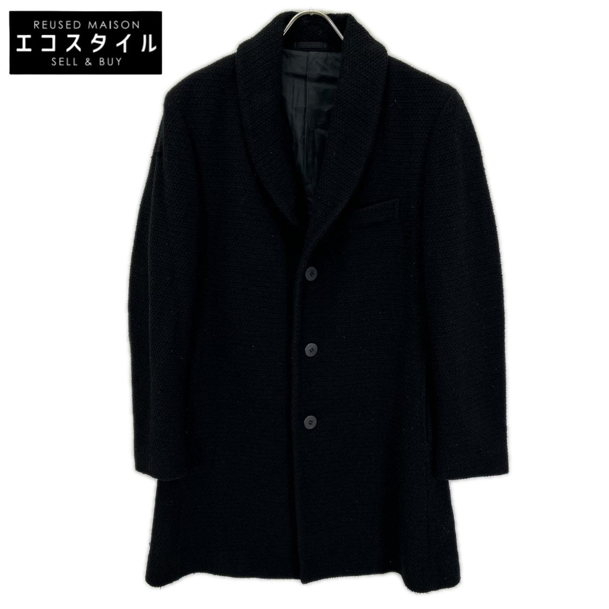 ISSEY MIYAKE MEN イッセイミヤケメン ME23FD071 ブラック ロングコート コート
