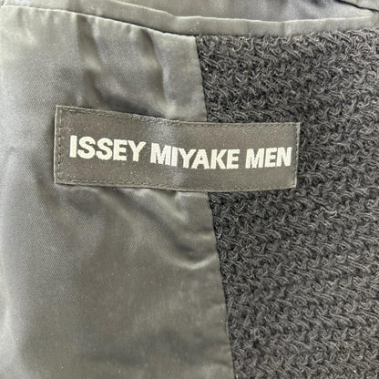 ISSEY MIYAKE MEN イッセイミヤケメン ME23FD071 ブラック ロングコート コート