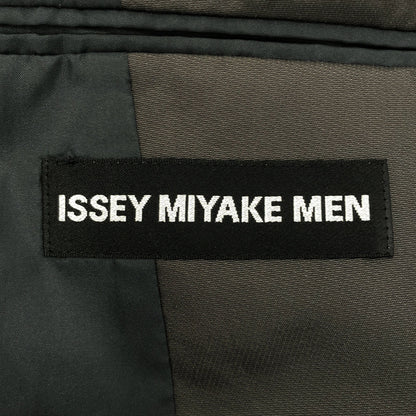 ISSEY MIYAKE MEN イッセイミヤケメン ME33FD120 オレンジ 切り替え テーラードジャケット トップス