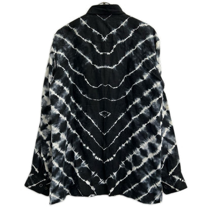 ISSEY MIYAKE MEN イッセイミヤケメン 99ss　ME91FJ115 ブラック 板染めポケットシャツ トップス