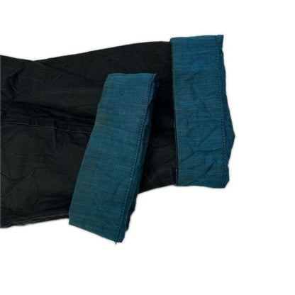 ISSEY MIYAKE MEN イッセイミヤケメン 14AW ME43FA044 ブラック×ブルー シワ加工 ジャケットコート コート