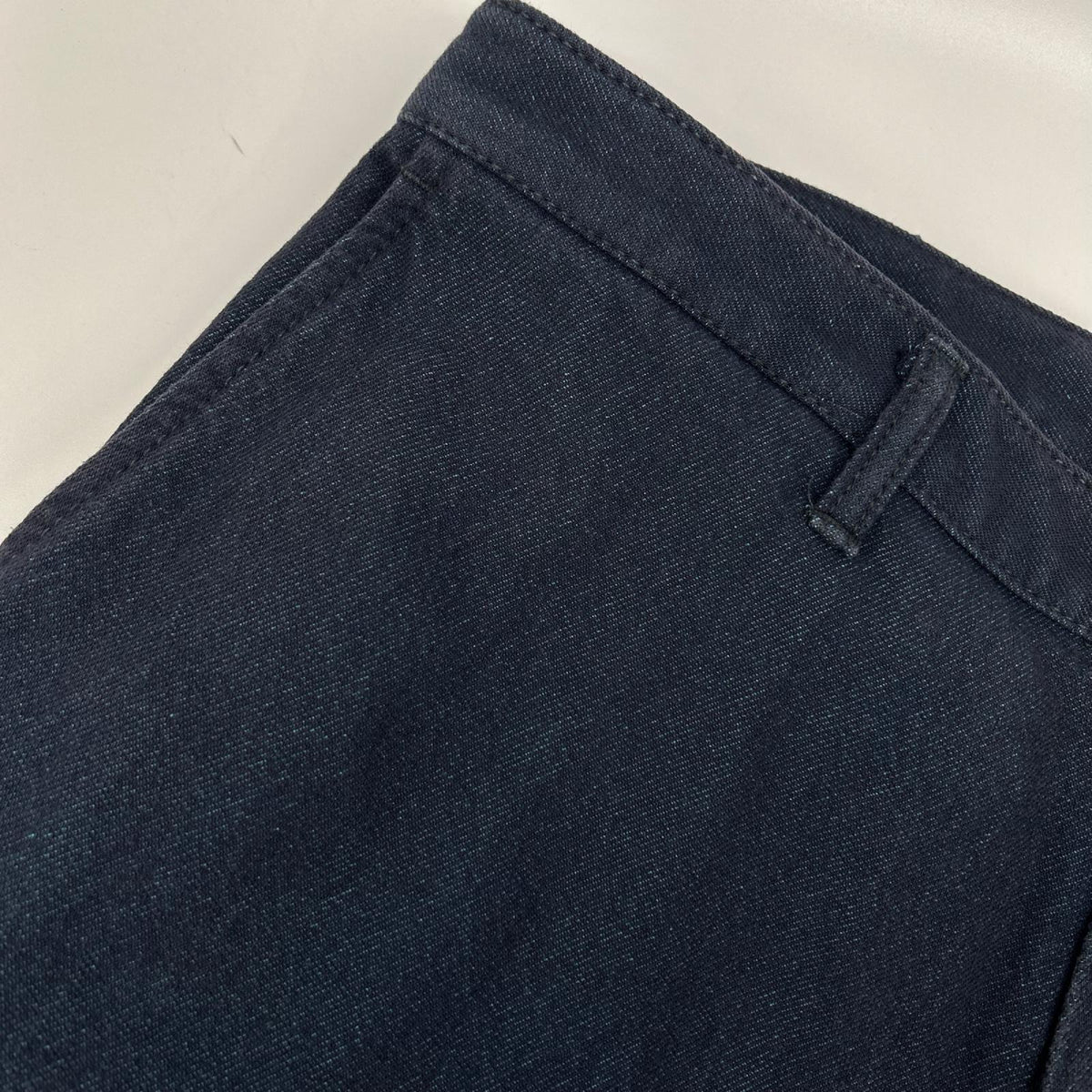 ISSEY MIYAKE MEN イッセイミヤケメン 17SS ME71FF050 ネイビー コットンツイルストレッチパンツ ボトムス
