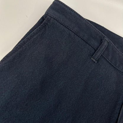 ISSEY MIYAKE MEN イッセイミヤケメン 17SS ME71FF050 ネイビー コットンツイルストレッチパンツ ボトムス
