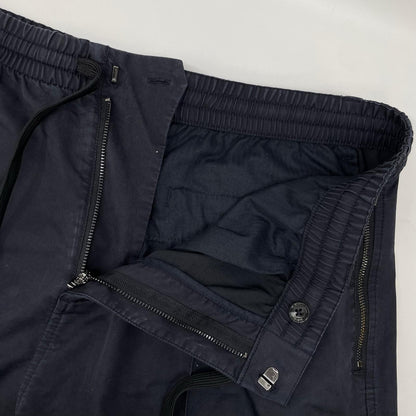 EMPORIOARMANI エンポリオアルマーニ 3R1PF5 1NSEZ ネイビー レーヨン混 ジョガーパンツ ボトムス