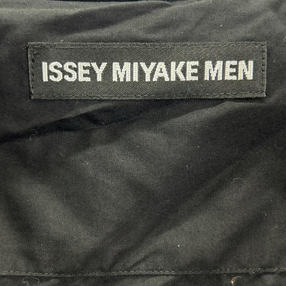 ISSEY MIYAKE MEN イッセイミヤケメン 15AW ブラック×グレー ME53FJ065 総柄 幾何学模様シャツ トップス