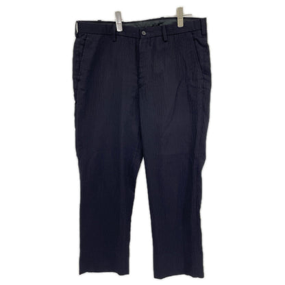 ISSEY MIYAKE MEN イッセイミヤケメン ネイビー ME21FF026 シワ加工 スラックス ボトムス