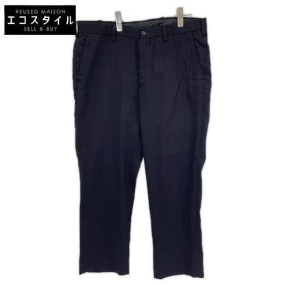 ISSEY MIYAKE MEN イッセイミヤケメン ネイビー ME21FF026 シワ加工 スラックス ボトムス