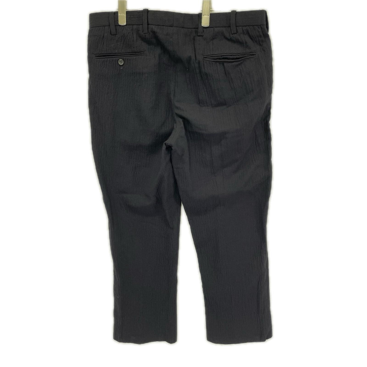 ISSEY MIYAKE MEN イッセイミヤケメン ネイビー ME21FF026 シワ加工 スラックス ボトムス