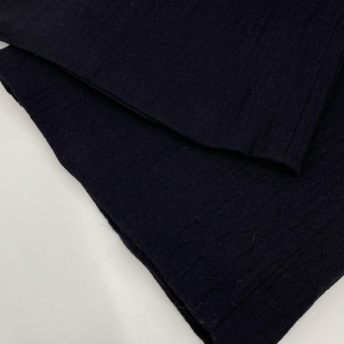 ISSEY MIYAKE MEN イッセイミヤケメン ネイビー ME21FF026 シワ加工 スラックス ボトムス