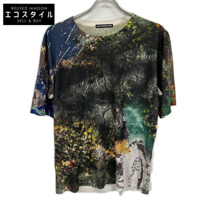 ISSEY MIYAKE MEN イッセイミヤケメン グリーン ME33JK179 総柄 半袖Tシャツ トップス