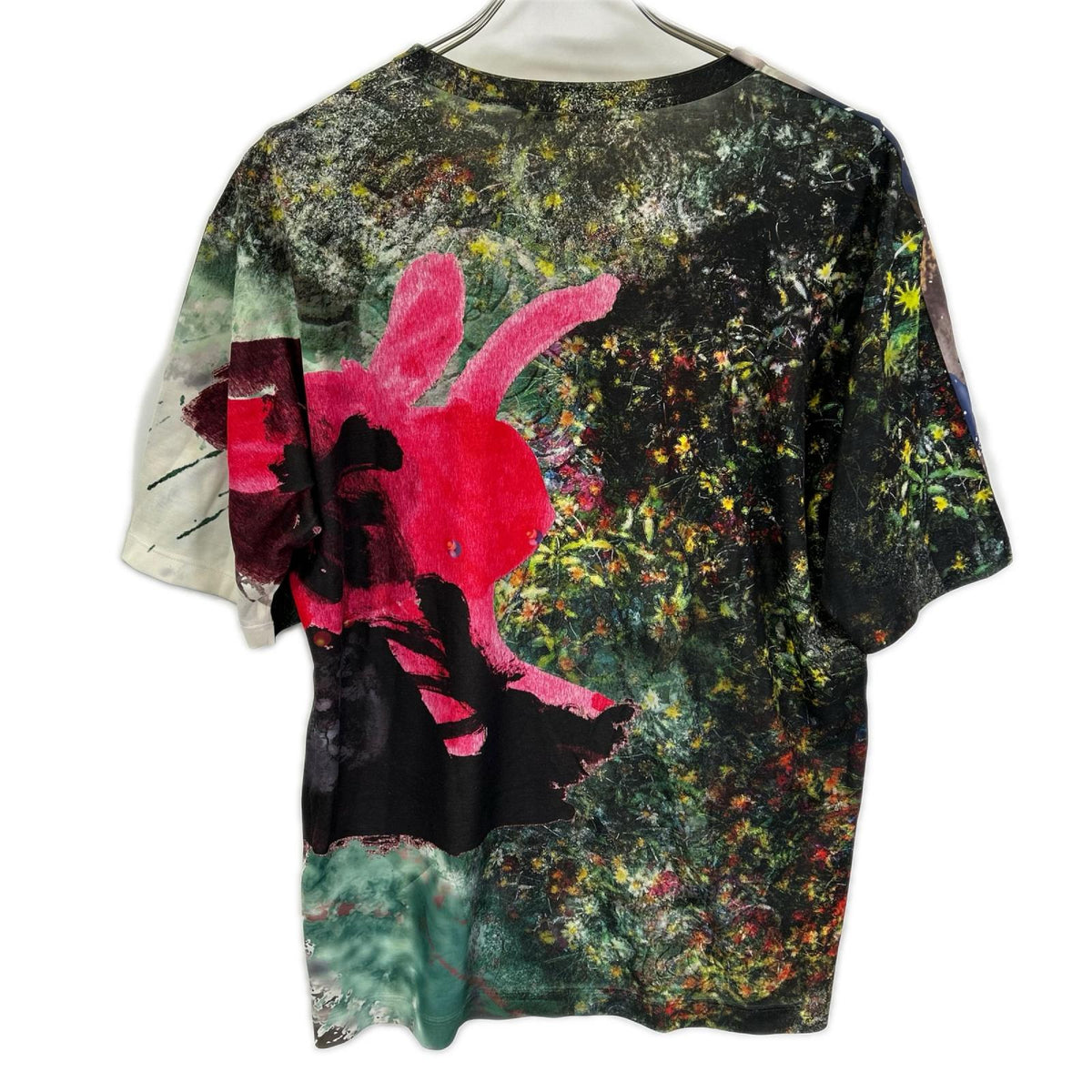 ISSEY MIYAKE MEN イッセイミヤケメン グリーン ME33JK179 総柄 半袖Tシャツ トップス
