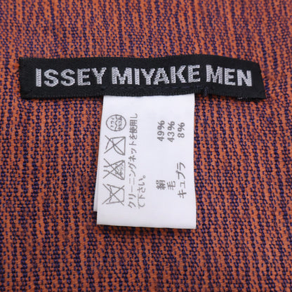 ISSEY MIYAKE MEN イッセイミヤケメン ME33AD002 シルク/ウール シュリンク ストール