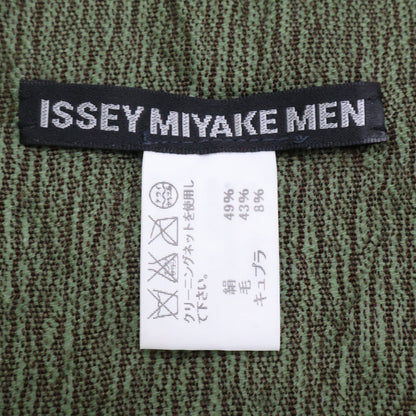 ISSEY MIYAKE MEN イッセイミヤケメン ME33AD002 シルク/ウール シュリンク ストール