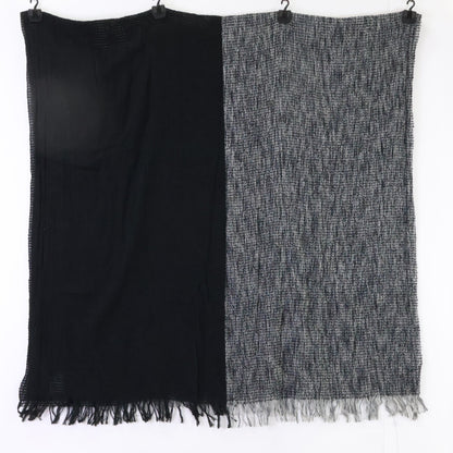 ISSEY MIYAKE MEN イッセイミヤケメン ME93AD003 バイカラー シルク混コットン ストール