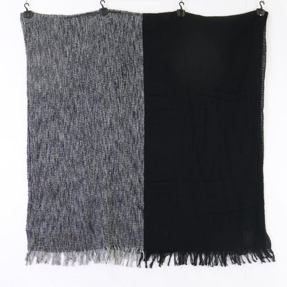 ISSEY MIYAKE MEN イッセイミヤケメン ME93AD003 バイカラー シルク混コットン ストール