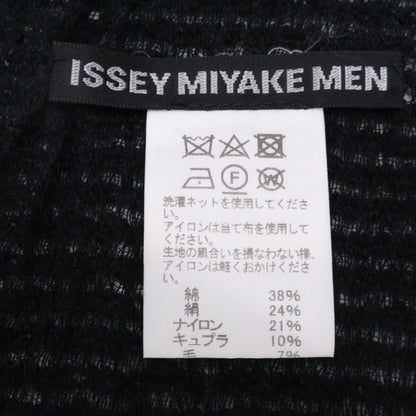 ISSEY MIYAKE MEN イッセイミヤケメン ME93AD003 バイカラー シルク混コットン ストール