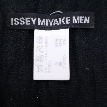 ISSEY MIYAKE MEN イッセイミヤケメン ME33AD007 コットン/ウール シワ加工 ストール