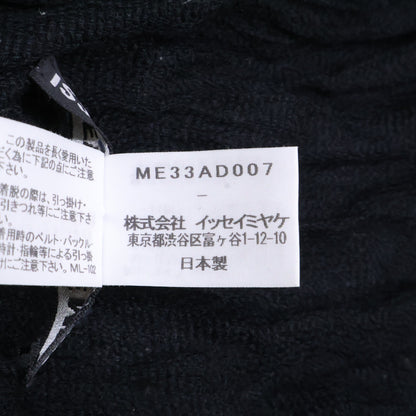 ISSEY MIYAKE MEN イッセイミヤケメン ME33AD007 コットン/ウール シワ加工 ストール