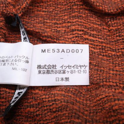 ISSEY MIYAKE MEN イッセイミヤケメン ME53AD007 シルク混ウール シワ加工 ストール