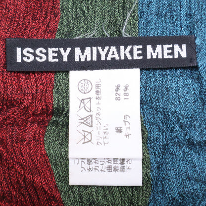 ISSEY MIYAKE MEN イッセイミヤケメン ME63AD005 シルク シワ加工 ストール